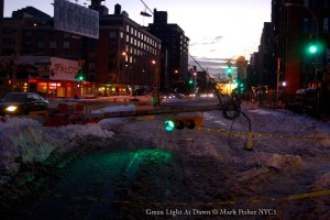Green Light At Dawn © Mark Fisher NYC1-3729