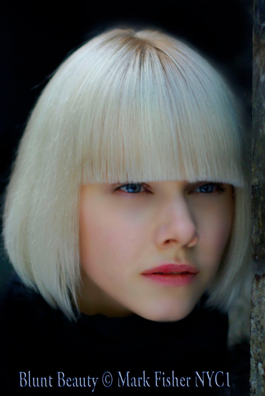 Blunt Hair Beauty © Mark FisherNYC1-2896