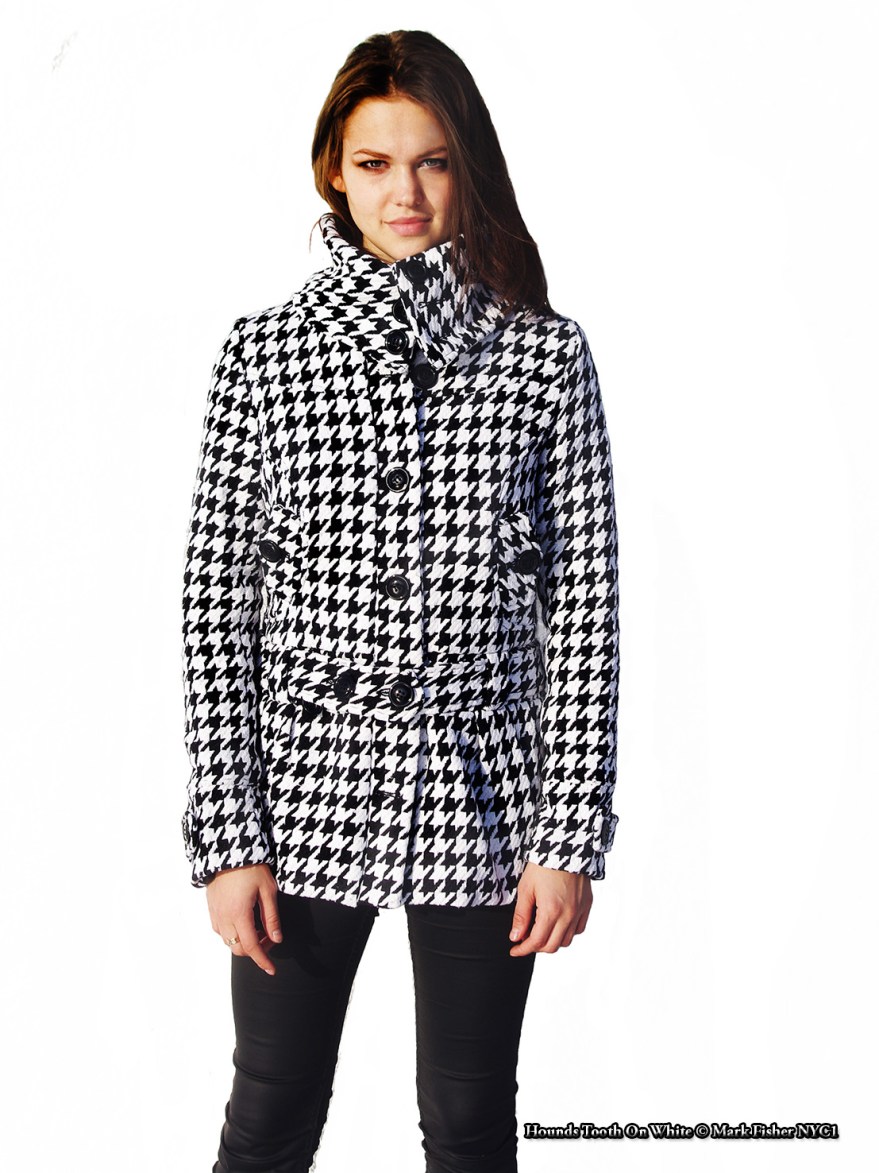 Hounds Tooth On White © Mark Fisher NYC1-6367