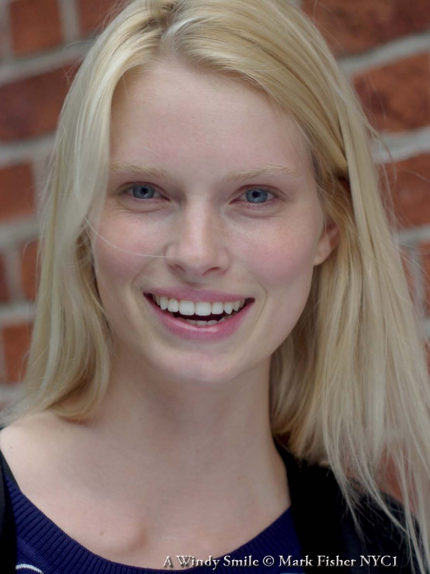 A Windy Smile © Mark Fisher NYC1-1016