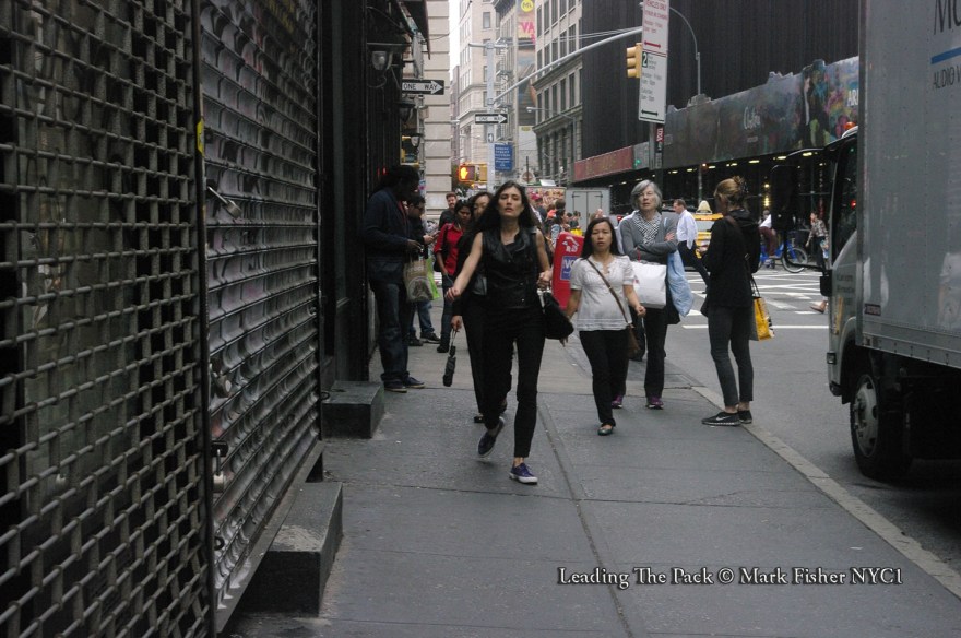 Leading The Pack © Mark Fisher NYC1-9009